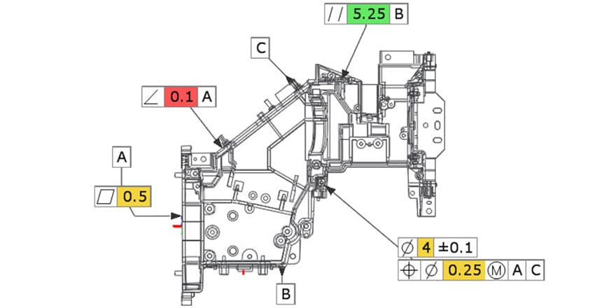 Geomagic Control X Form- und Lagetoleranzen