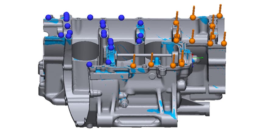Geomagic COntrol X Kombination 3D Scanner und taktiles Messen