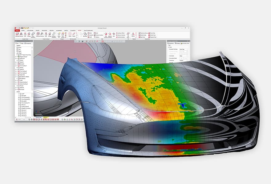 Geomagic Wrap Scanbasierte Rekonstruktion