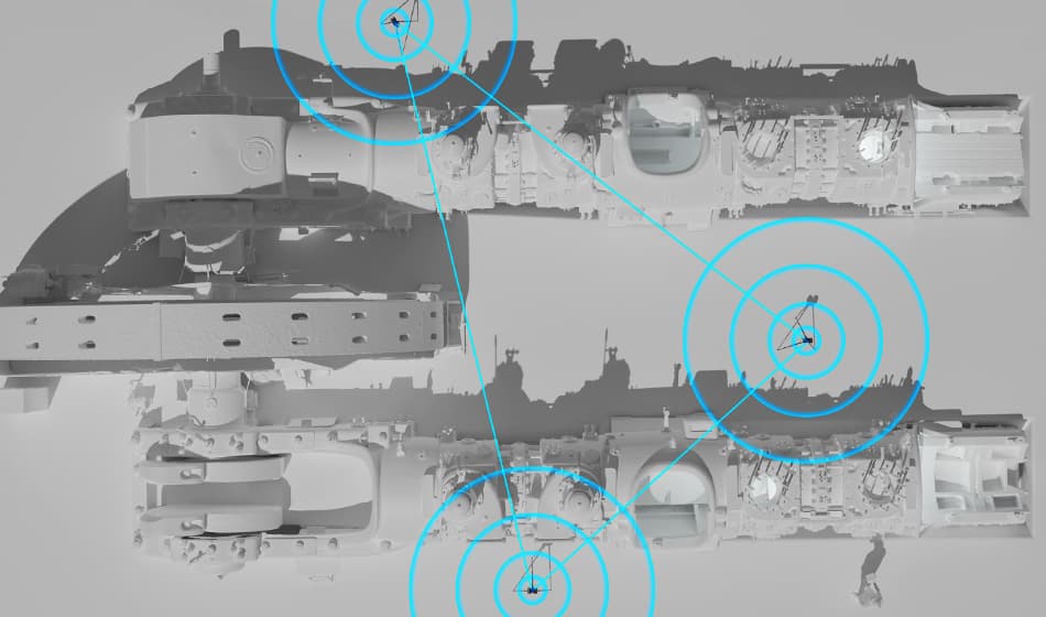 Artec Ray II Position Tracking