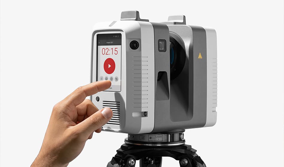 Artec Ray II Touchscreen