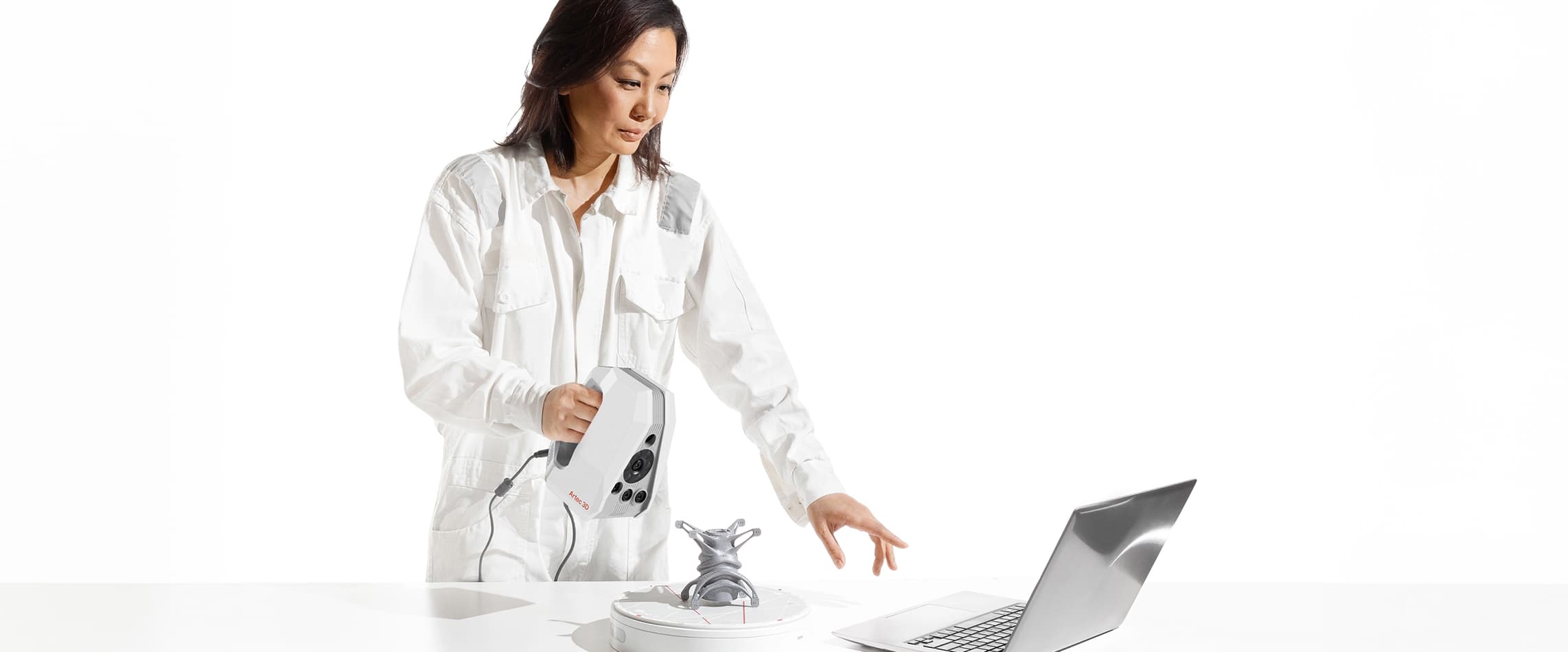 3D Handscanner Artec Spider II Scanprozess