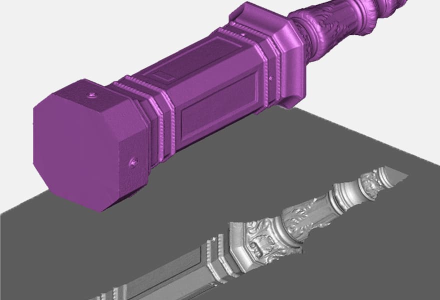 Artec Studio Reverse Engineering Boolesche Operationen