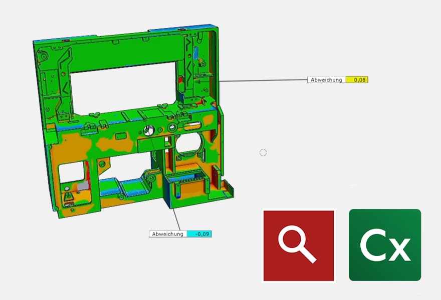 Artec Studio Integration mit Control X und ZEISS Inspect