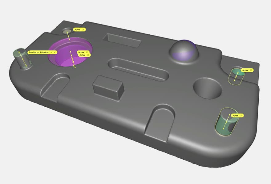 Artec Studio Reverse Engineering Zwangsbedingungen