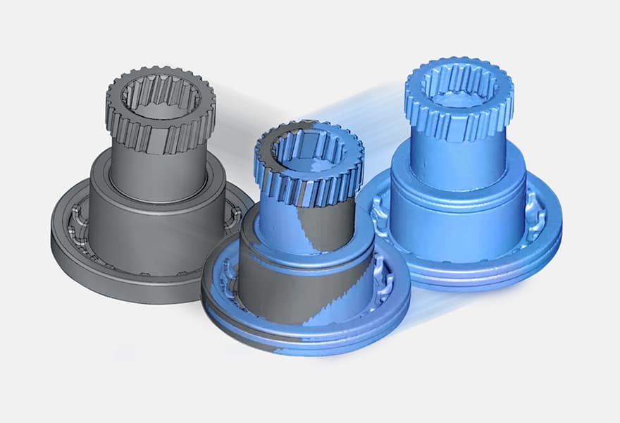 Artec Studio Scan zu CAD Ausrichtung