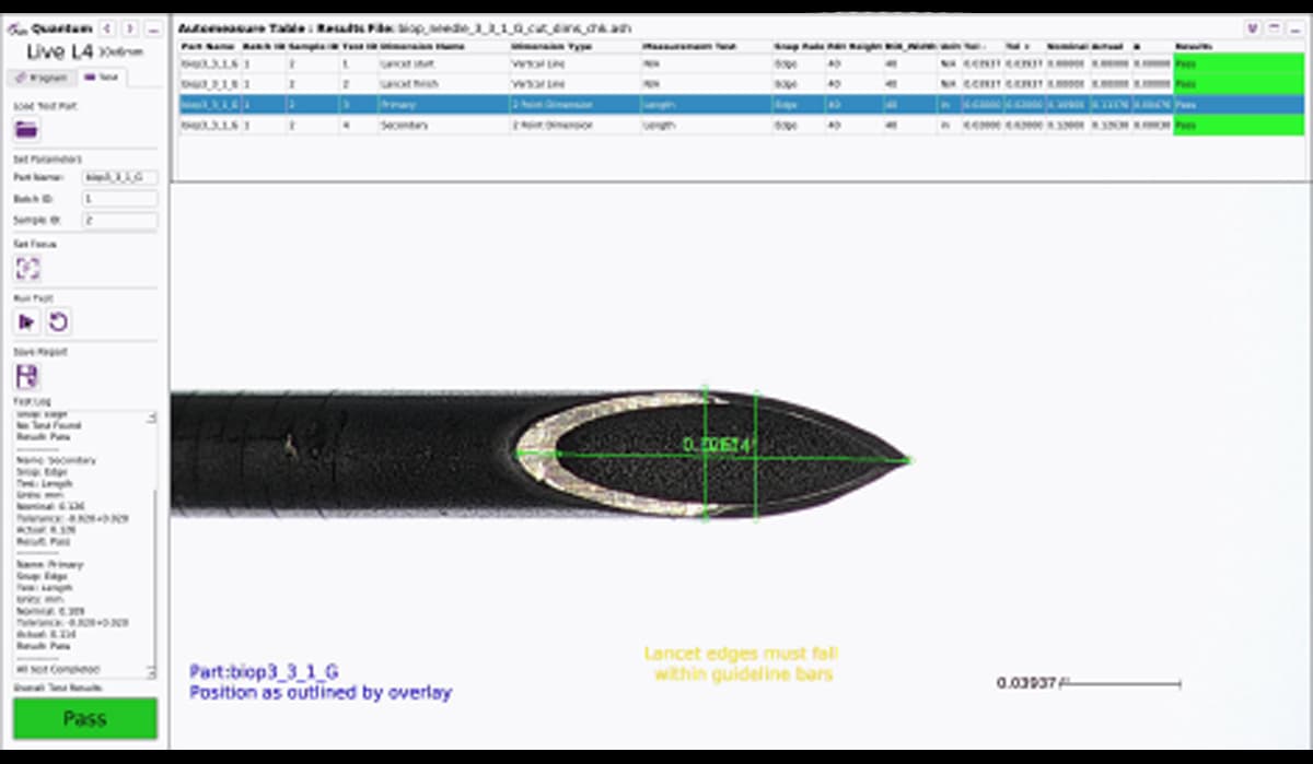 ASH Quantum Digitalmikroskop Automatisierte Datenauswertung