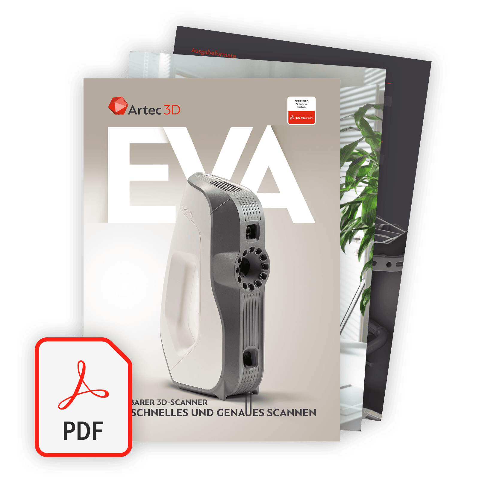 Produktbroschüre 3D Scanner Artec Eva downloaden