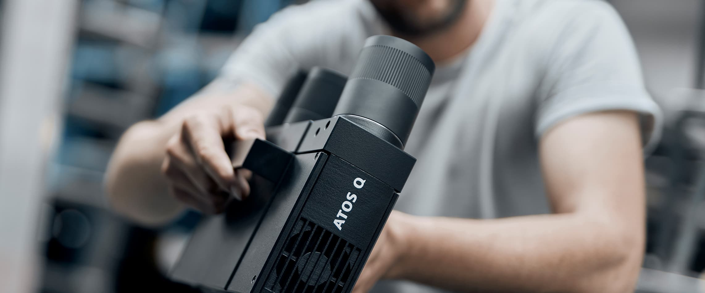 Stationärer 3D Scanner ZEISS ATOS Q mit Wechseloptiken