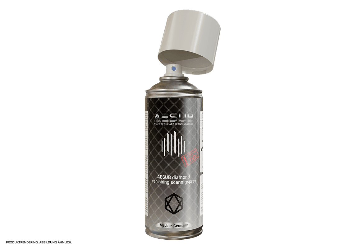 AESUB Diamond Mattierungsspray für 3D Scan