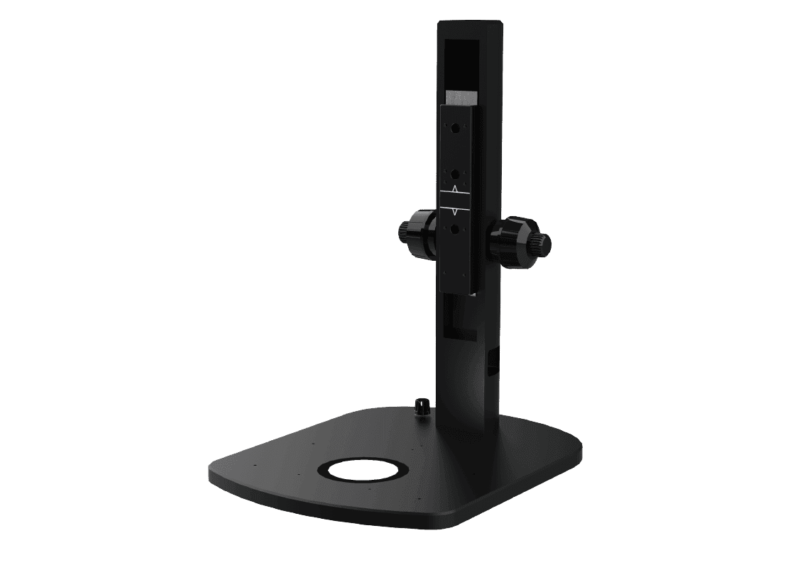 Stativ mit Feintrieb Premium mit Durchlicht