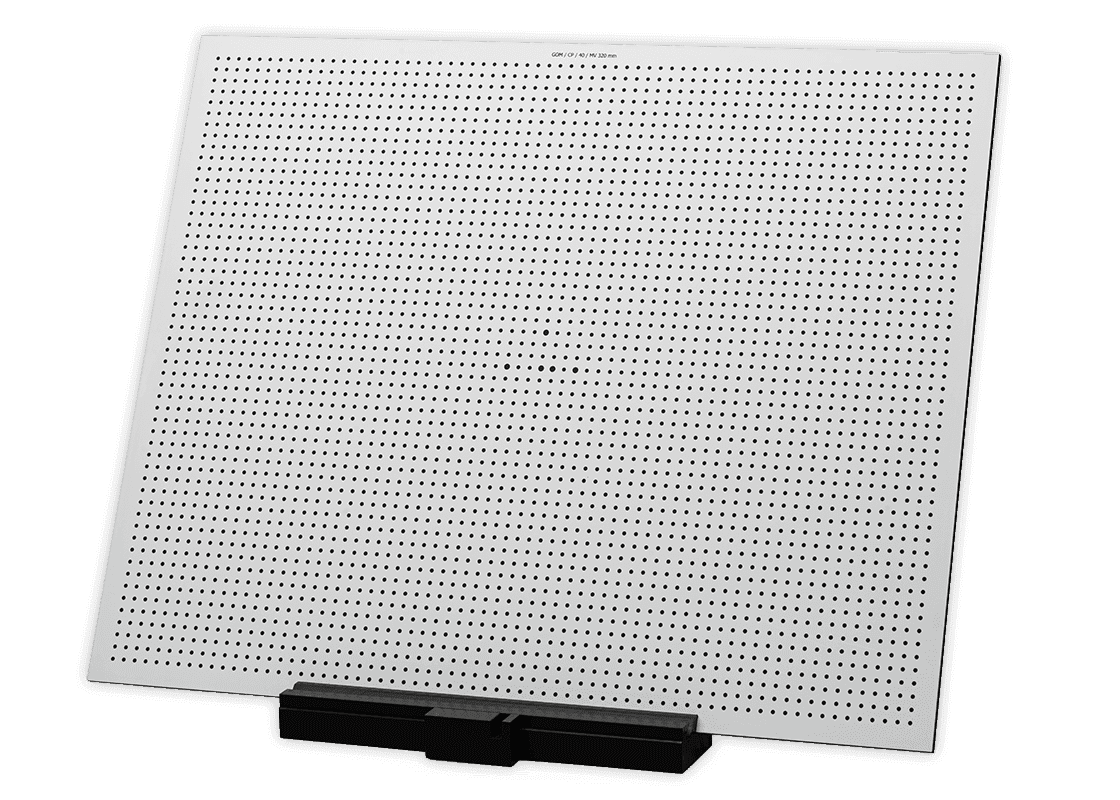 GOM manuelle Messplatte 350x350mm