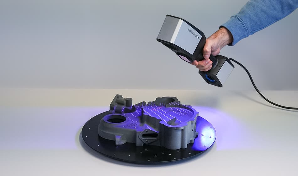 Datenerfassung für Qualitätskontrolle mit 3D Scanner