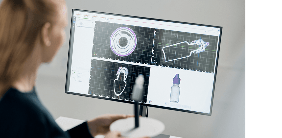 Tiefe Einblicke mit einem Scan