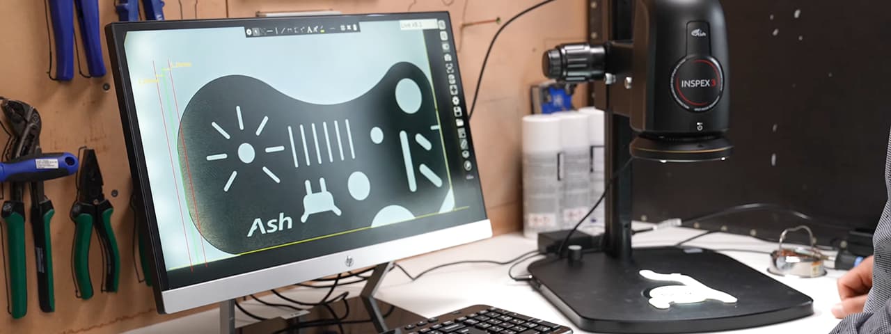 Vorlagen für die Serienkontrolle mit dem Digitalmikroskop