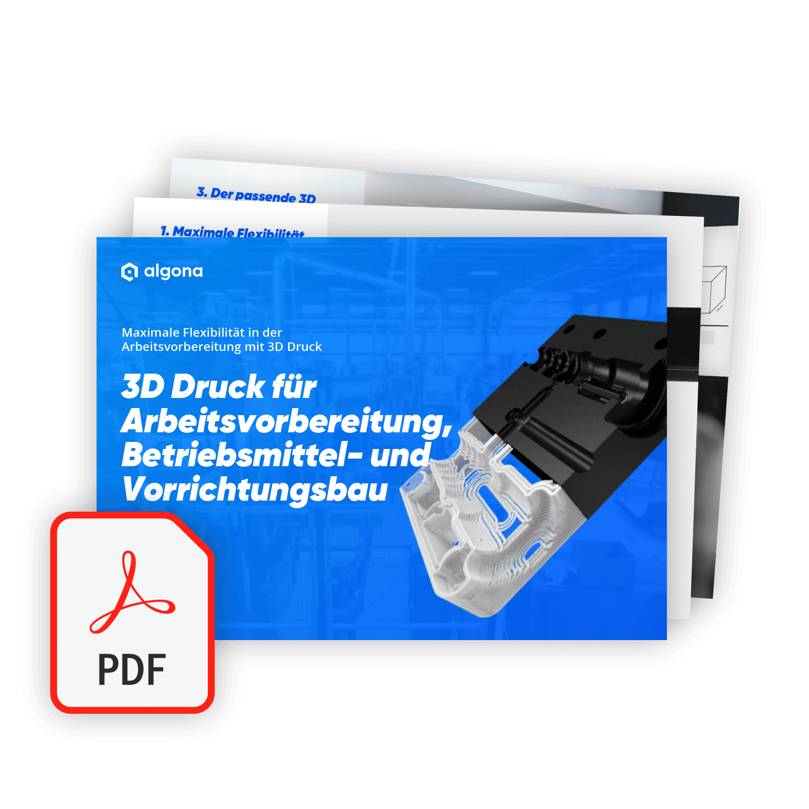 Whitepaper Download: 3D Druck für Arbeitsvorbereitung, Betriebsmittel- und Vorrichtungsbau