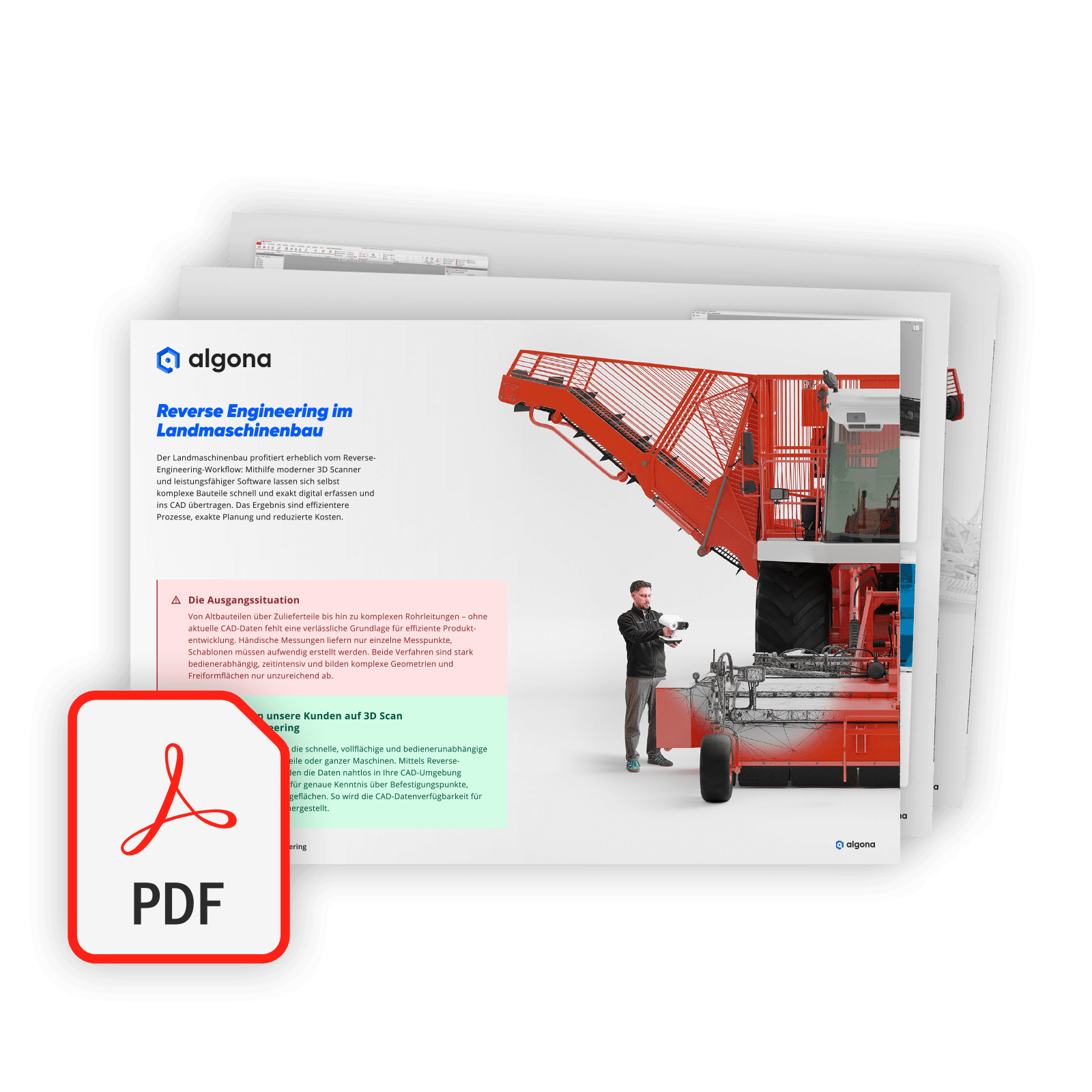 Whitepaper Download: Reverse Engineering im Landmaschinenbau mit 3D Scannern