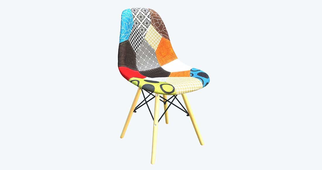 3D Scanbeispiel Artec Leo: Farbiger Stuhl