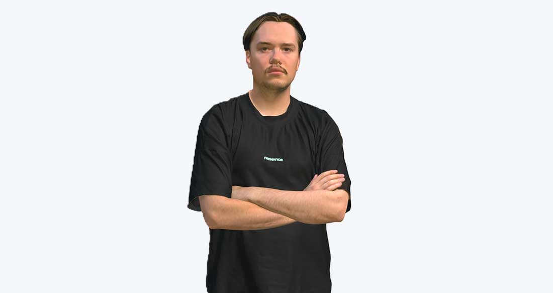 3D Scanbeispiel Artec Leo: Stehende Person