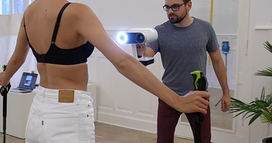 Individualisierte BHs von Bodytech dank 3D Scan