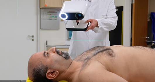 Artec Leo 3D Scanner in der Medizin | Hilfsmittel für die Strahlentherapie