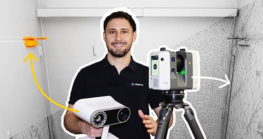 Artec Ray 2 & Artec Leo | 3D Laserscanner & Handscanner kombinieren
