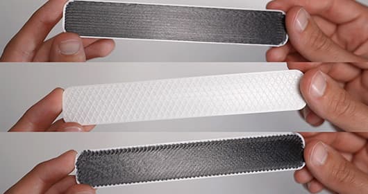 Ausrichtung von Endlosfasern im Vergleich | Faserverstärkte Bauteile aus Markforged 3D Druckern