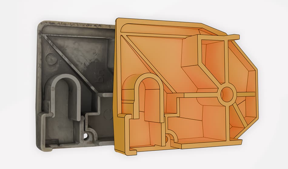 Reverse Engineering Anwendung Altbauteile