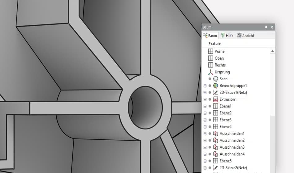 Parametrisches CAD Modell