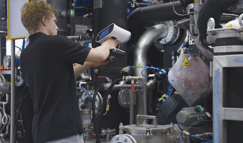 Virtuelle Showrooms: Erfassung mit einem 3D Scanner