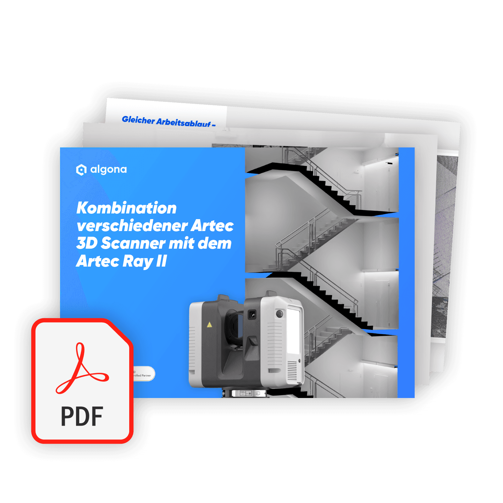 Whitepaper Download: Kombination verschiedener Artec 3D Scanner mit dem Artec Ray II