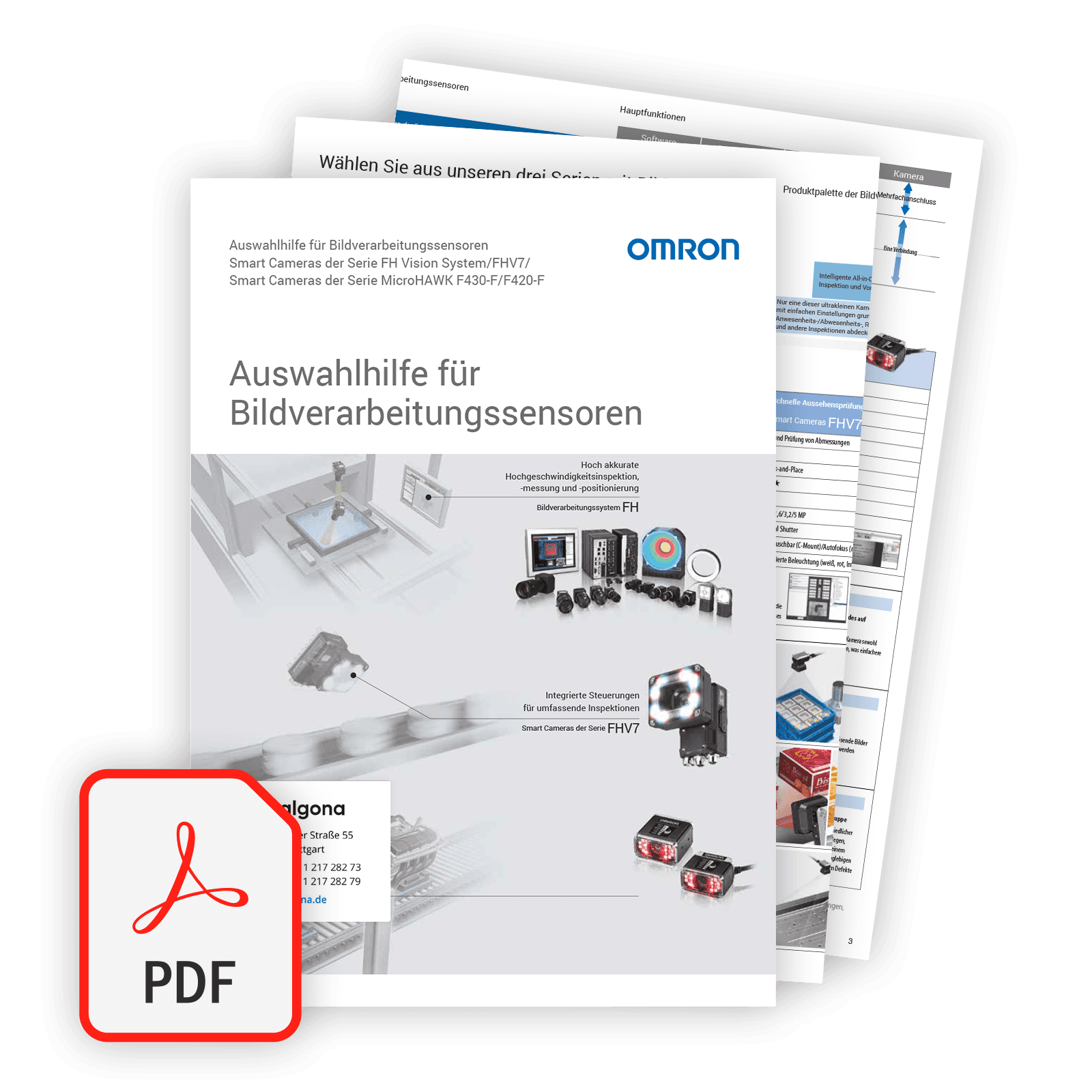 Omron Auswahlhilfe für Bildverarbeitungssensoren