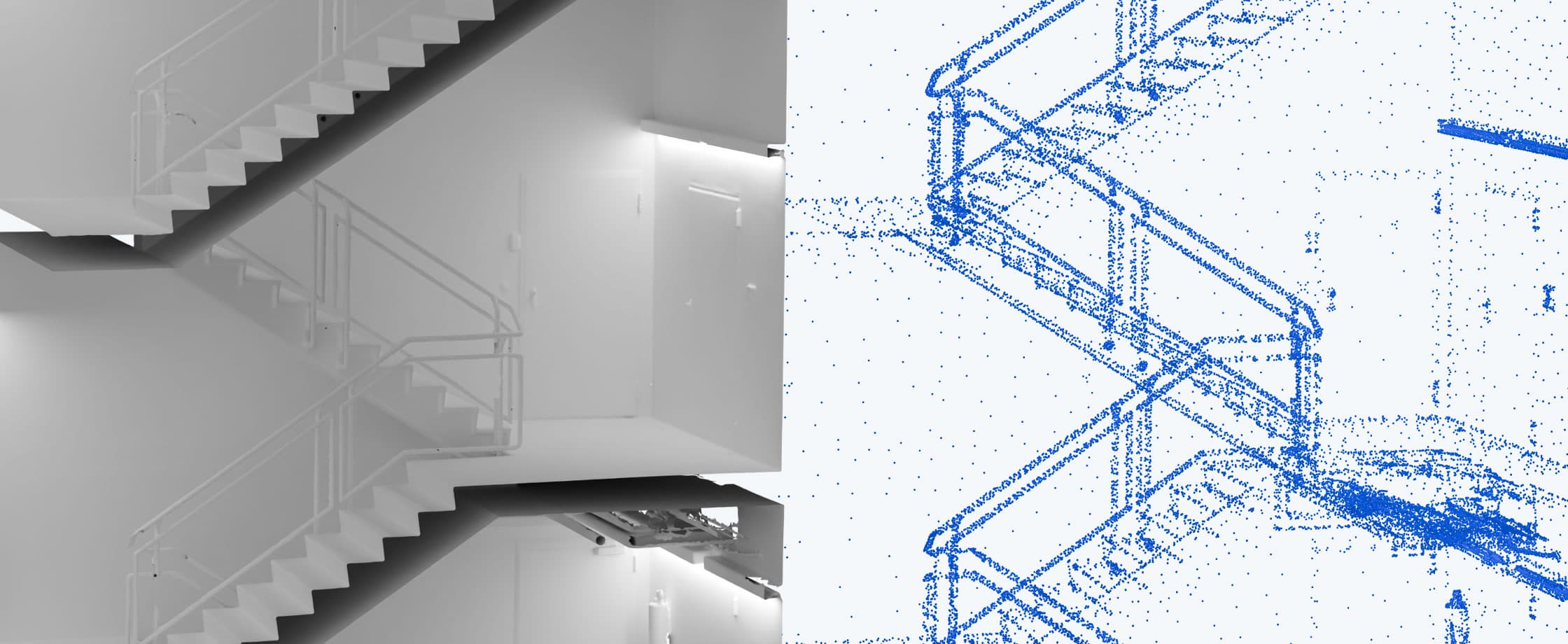 Gebäudescans mit 3D Scanner: Punktwolken vs. Netzmodelle